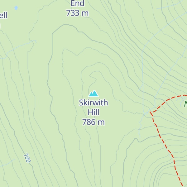 Map of Skirwith Hill