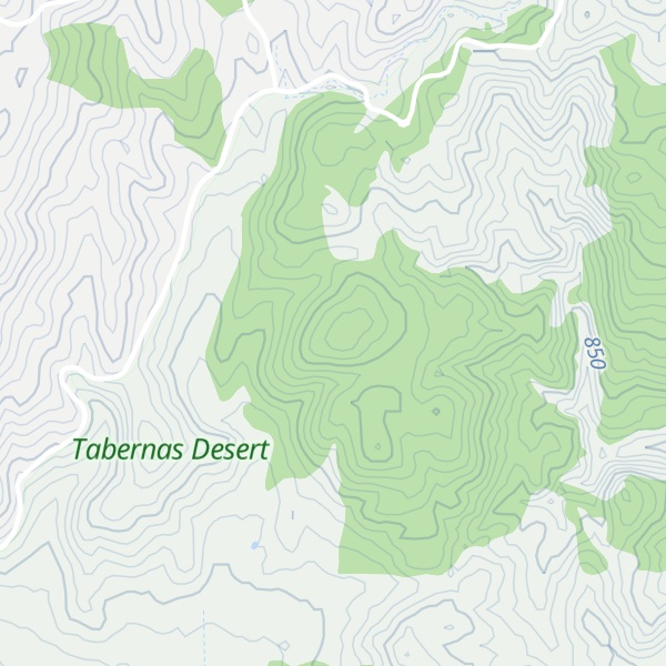 Map of Cerro del Zascorrepullo