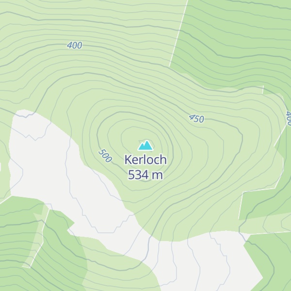 Map of Kerloch