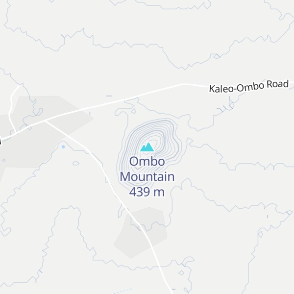 Map of Ombo Mountain
