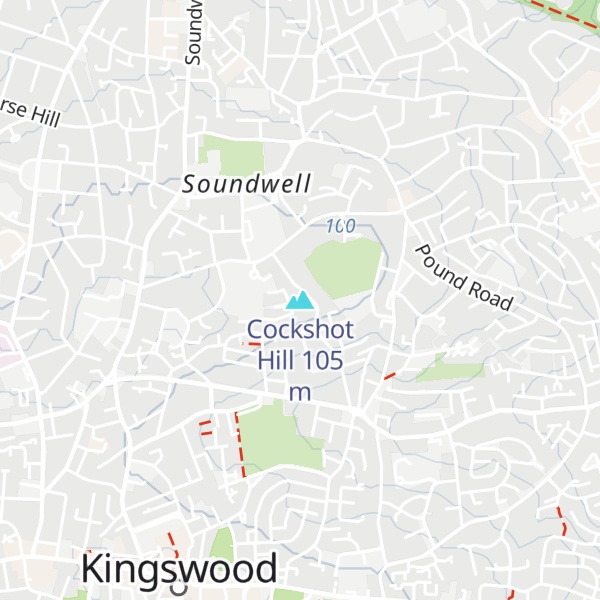 Map of Cockshot Hill