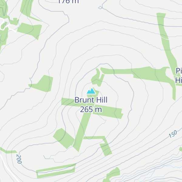 Map of Brunt Hill