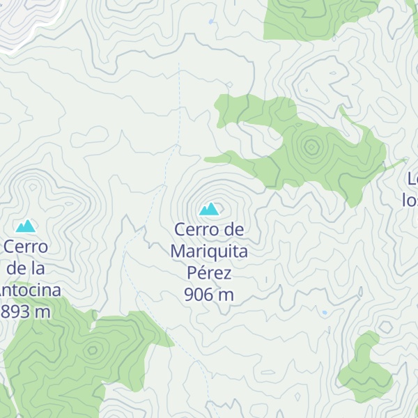 Map of Cerro de Mariquita Pérez