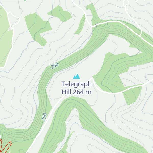 Map of Telegraph Hill