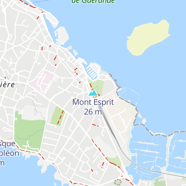 Map of Mont Esprit