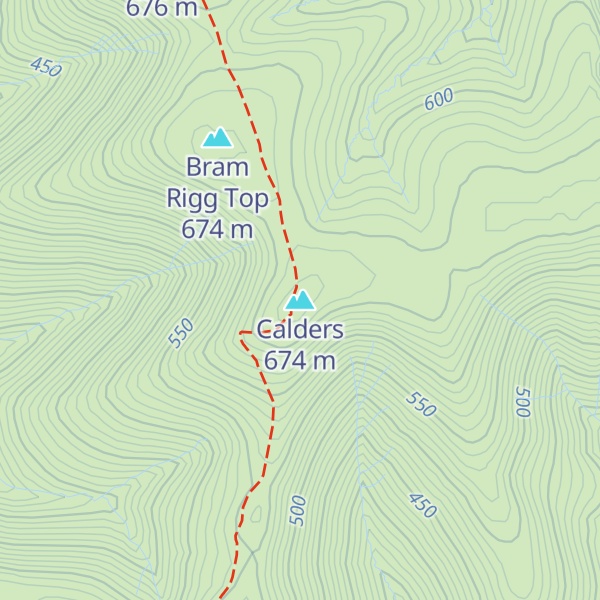 Map of Calders