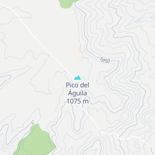Map of Pico del Águila