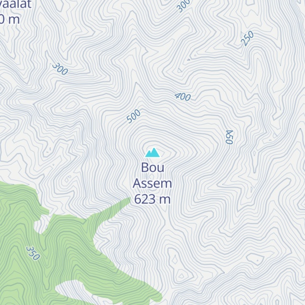 Map of Bou Assem