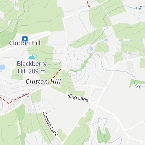 Map of Barrow Hill