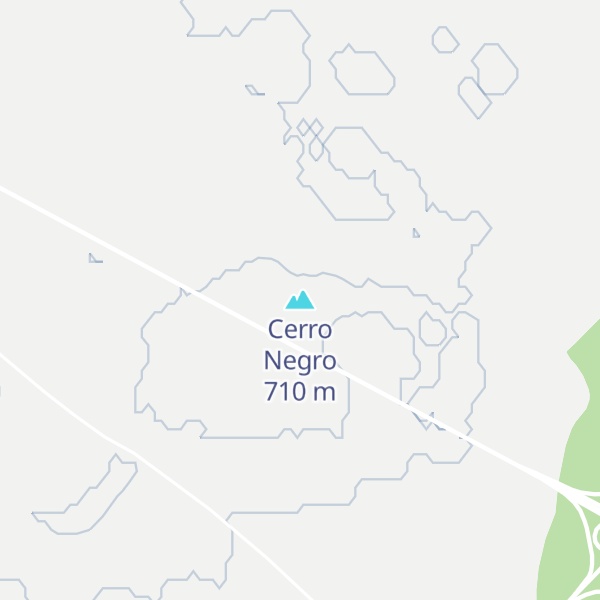 Map of Cerro Negro
