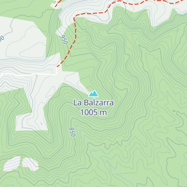 Map of La Balzarra