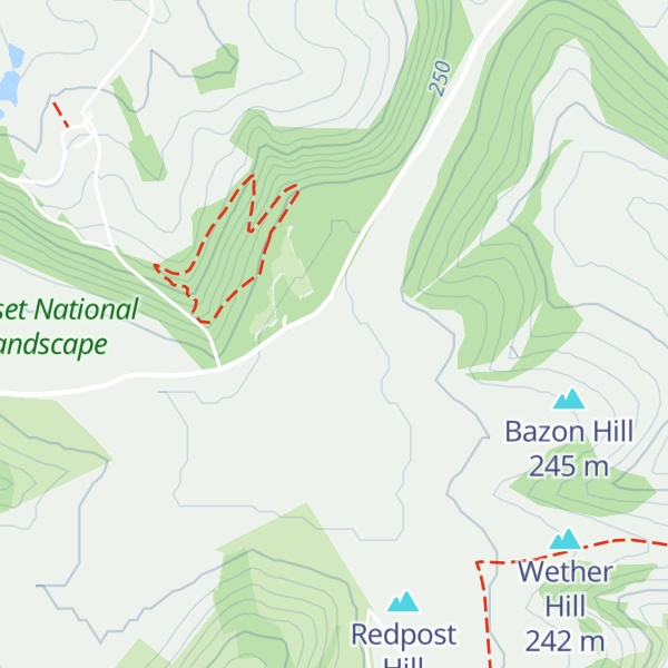 Map of Ramshorn Hill