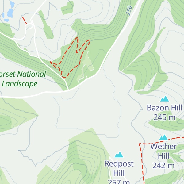 Map of Gore Hill
