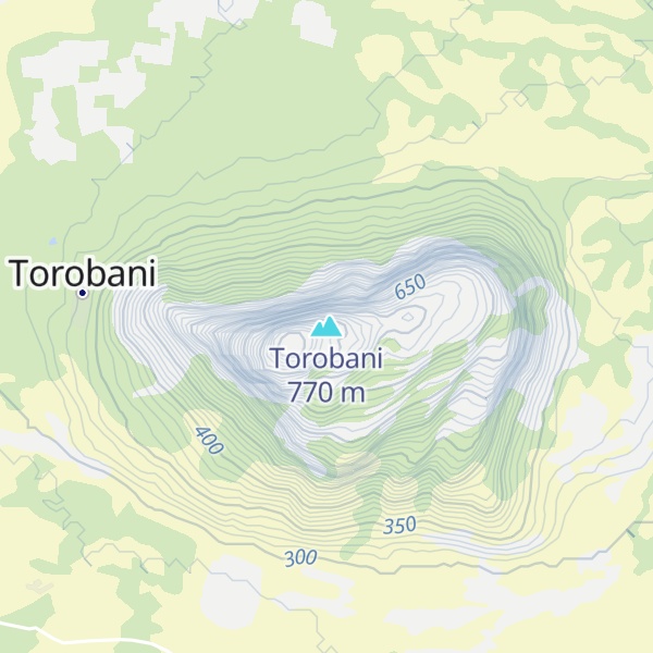 Map of Torobani