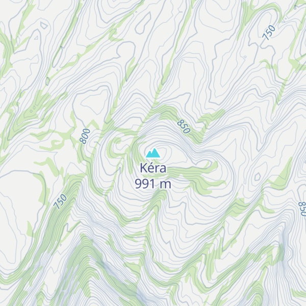 Map of Kéra