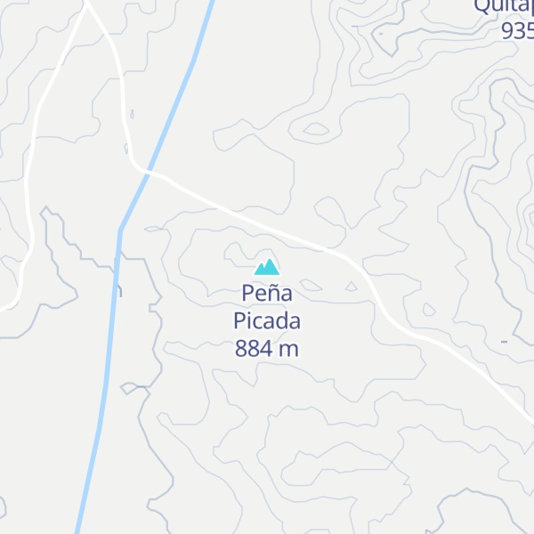Map of Peña Picada