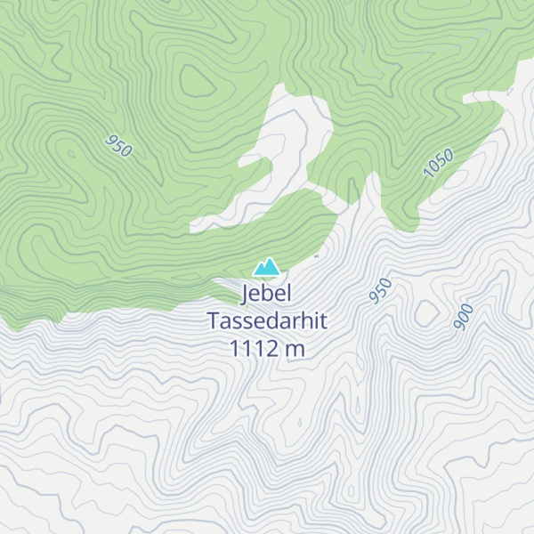 Map of Jebel Tassedarhit