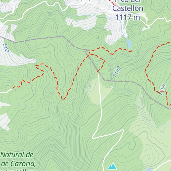 Map of Ituero de Siles