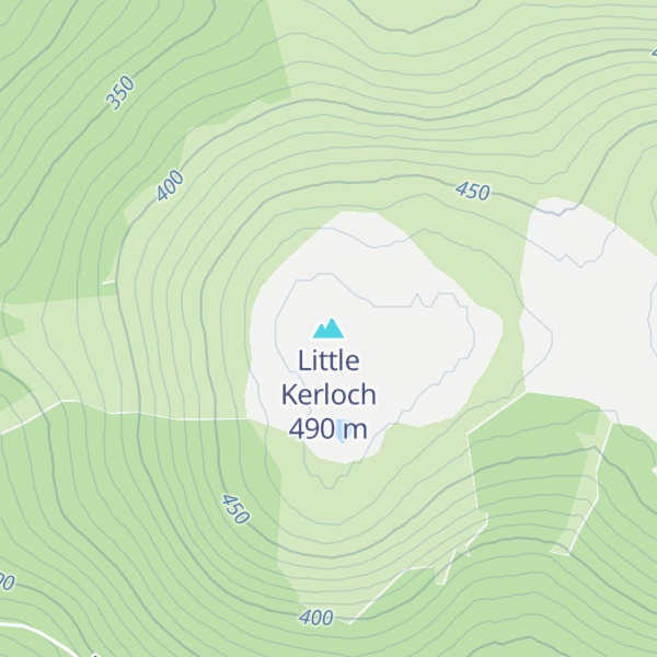 Map of Little Kerloch