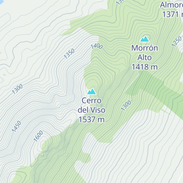 Map of Cerro del Viso