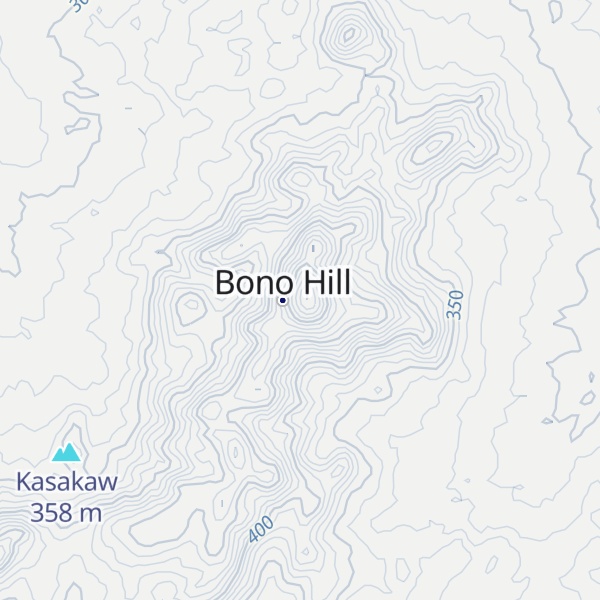 Map of Bono Hill