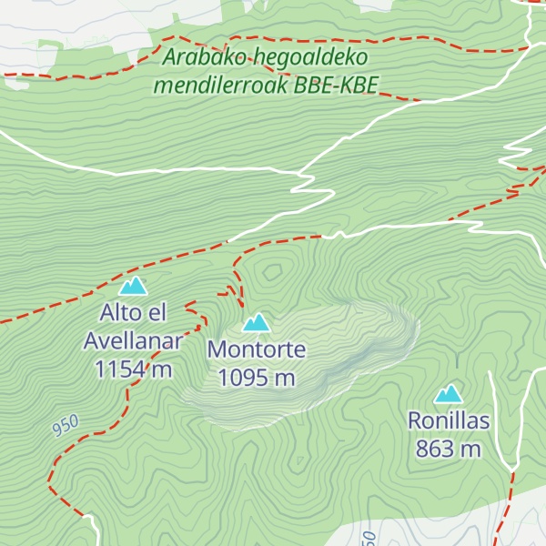 Map of Alto del Avellanal