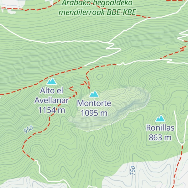 Map of Montorte
