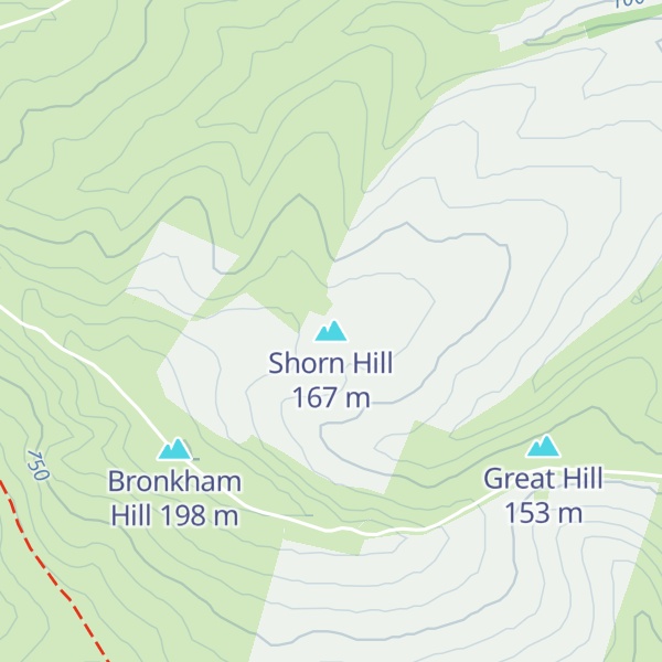 Map of Shorn Hill