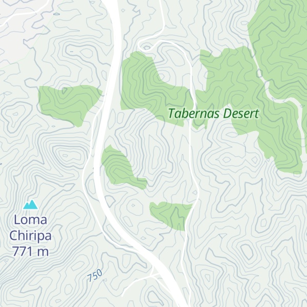 Map of Loma Colorada