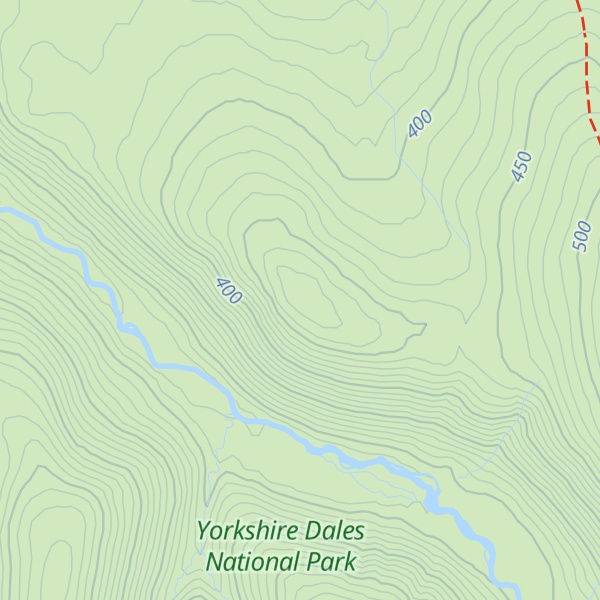 Map of Langdale Knott