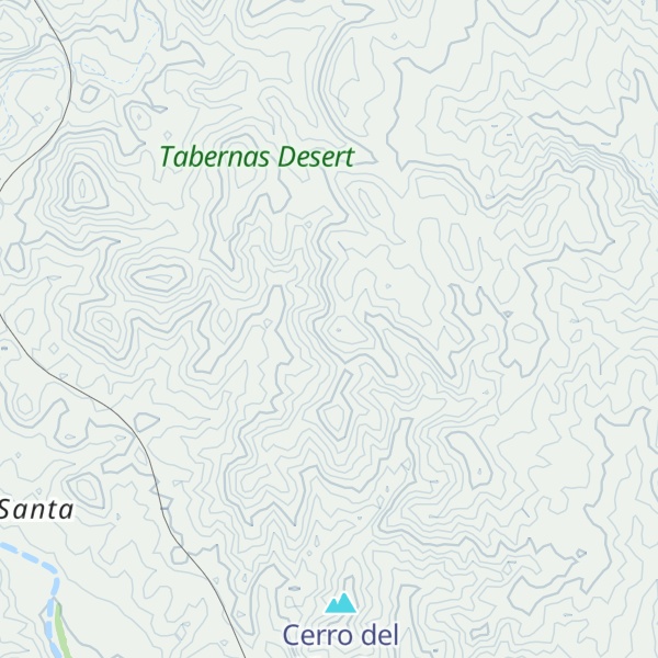 Map of Cerro de las Yeseras