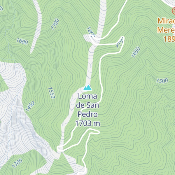 Map of Loma de San Pedro