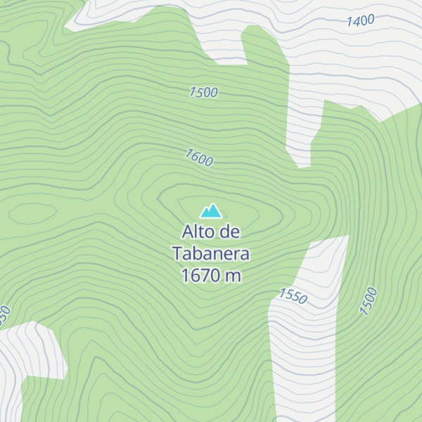 Map of Alto de Tabanera