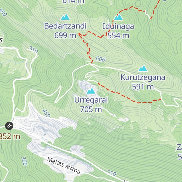 Map of Urregarai