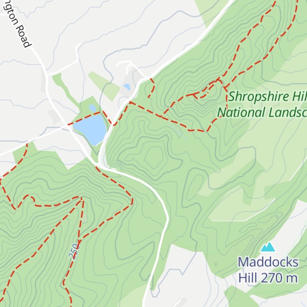 Map of Lawrence's Hill
