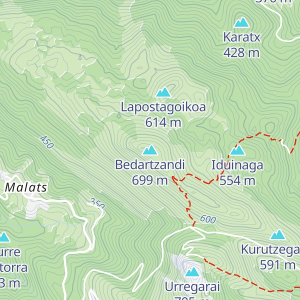 Map of Bedartzandi