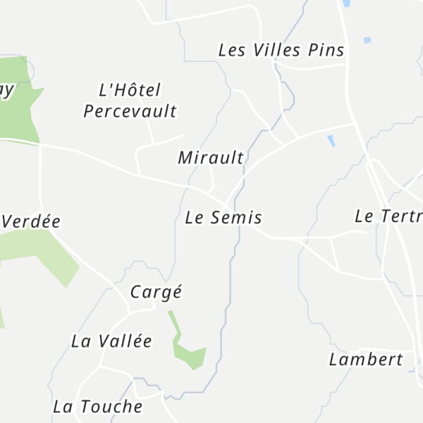 Map of Gîtes paysans Bourgault