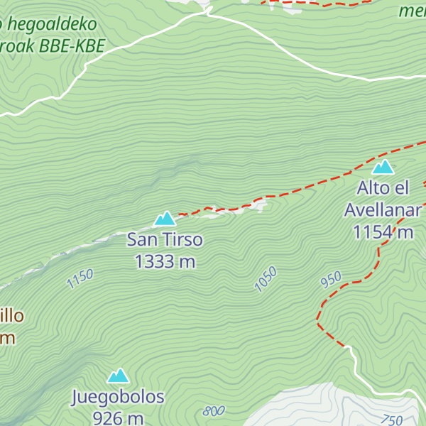 Map of Bonete de San Tirso