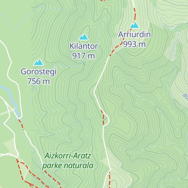 Map of Urkitza
