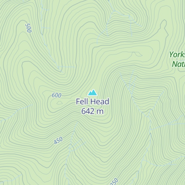 Map of Fell Head