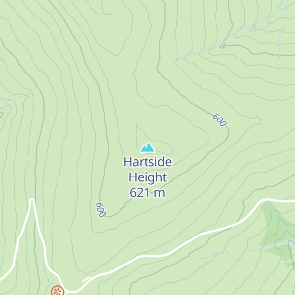 Map of Hartside Height