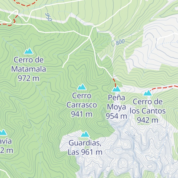 Map of Refugio de cazadores