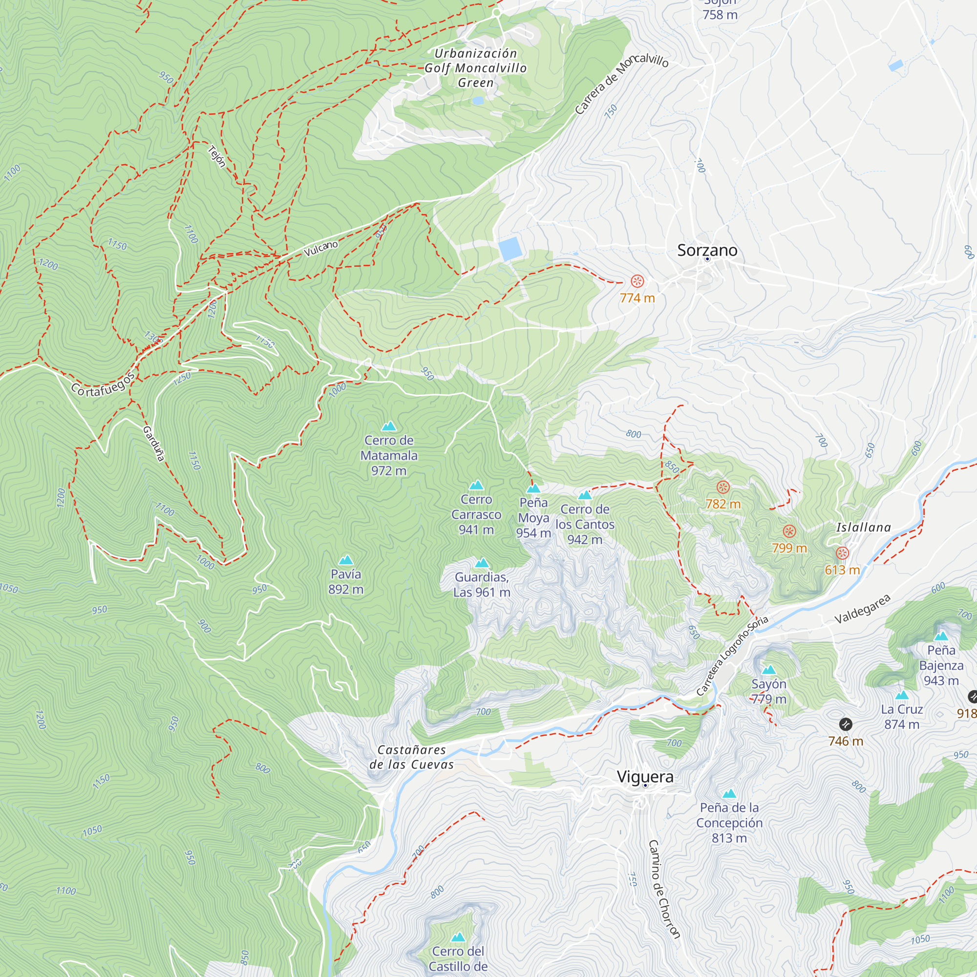Refugio de cazadores map