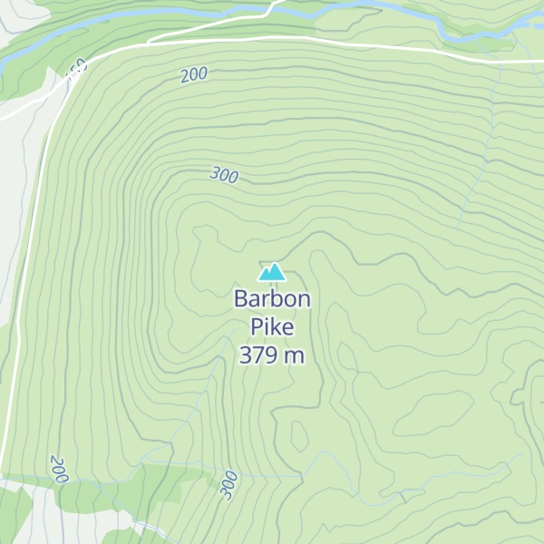 Map of Barbon Pike