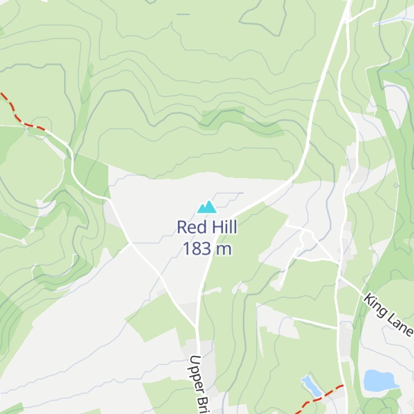 Map of Red Hill