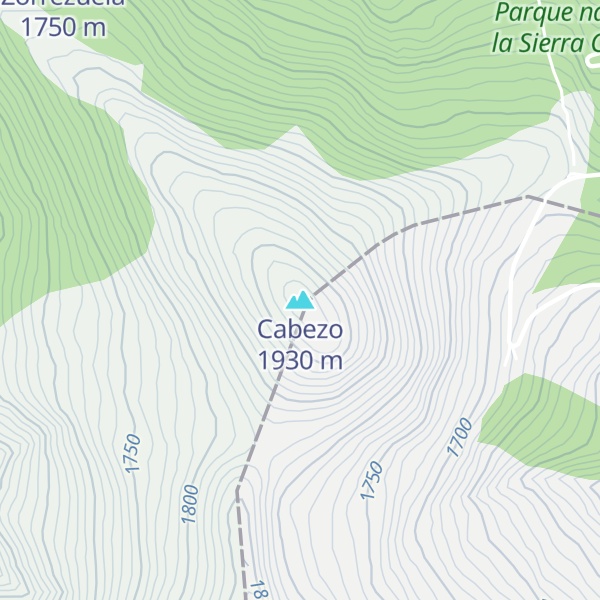 Map of Cabezo