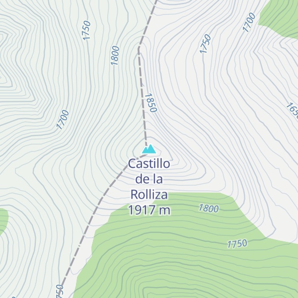 Map of Castillo de la Rolliza