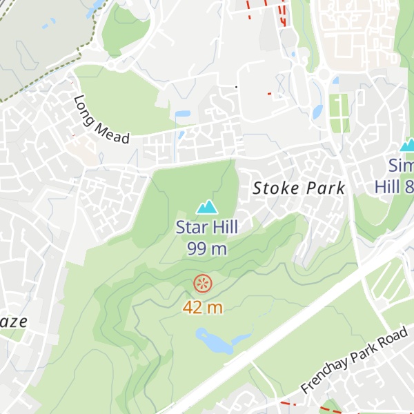 Map of Star Hill