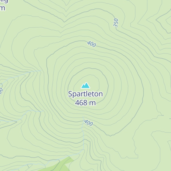 Map of Spartleton