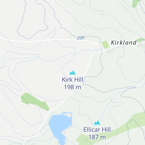 Map of Kirk Hill